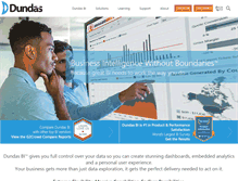 Tablet Screenshot of dundas.com